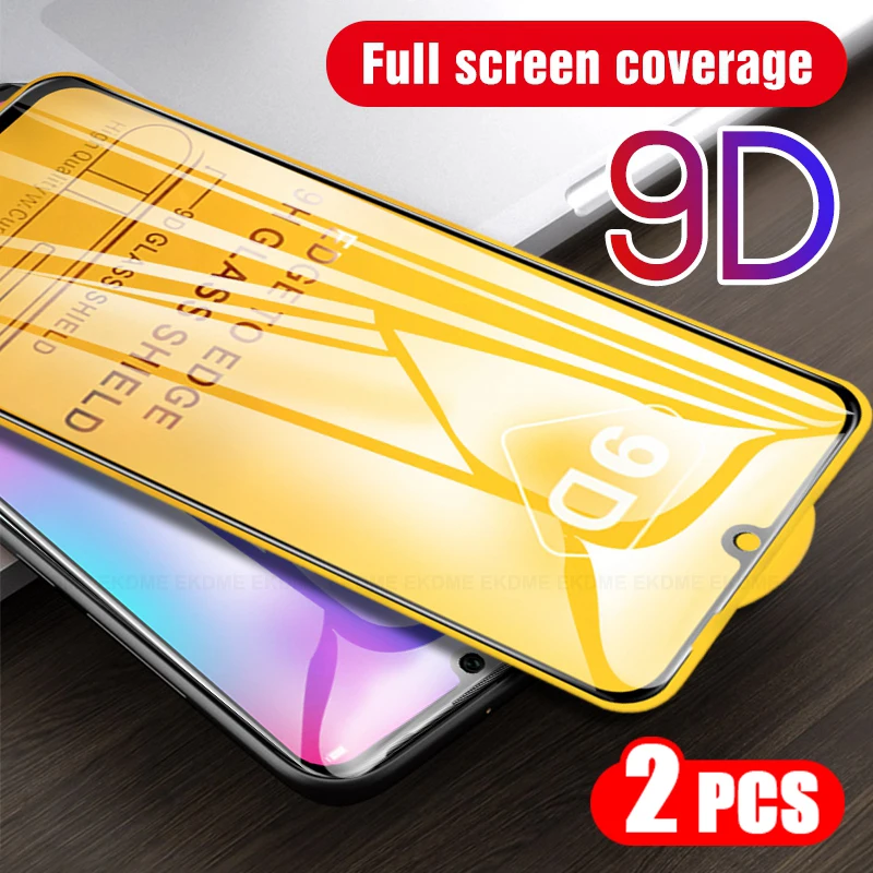 

2 Packs 9D Full Tempered Glass For Huawei P30 P20 P10 Lite P Smart 2019 P Smart Z Protective Glass For Honor 9 10 Lite 8X 8S