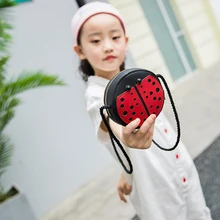 Детская сумка на плечо из искусственной кожи; Милая женская сумка с рисунком пчелы и улитки; детская супер мини-сумка через плечо для девочек-принцесс