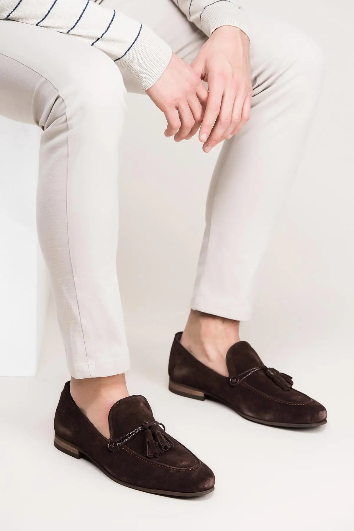 

Pearl Genuine Leather Brown Men 'S Loafer 120130001732