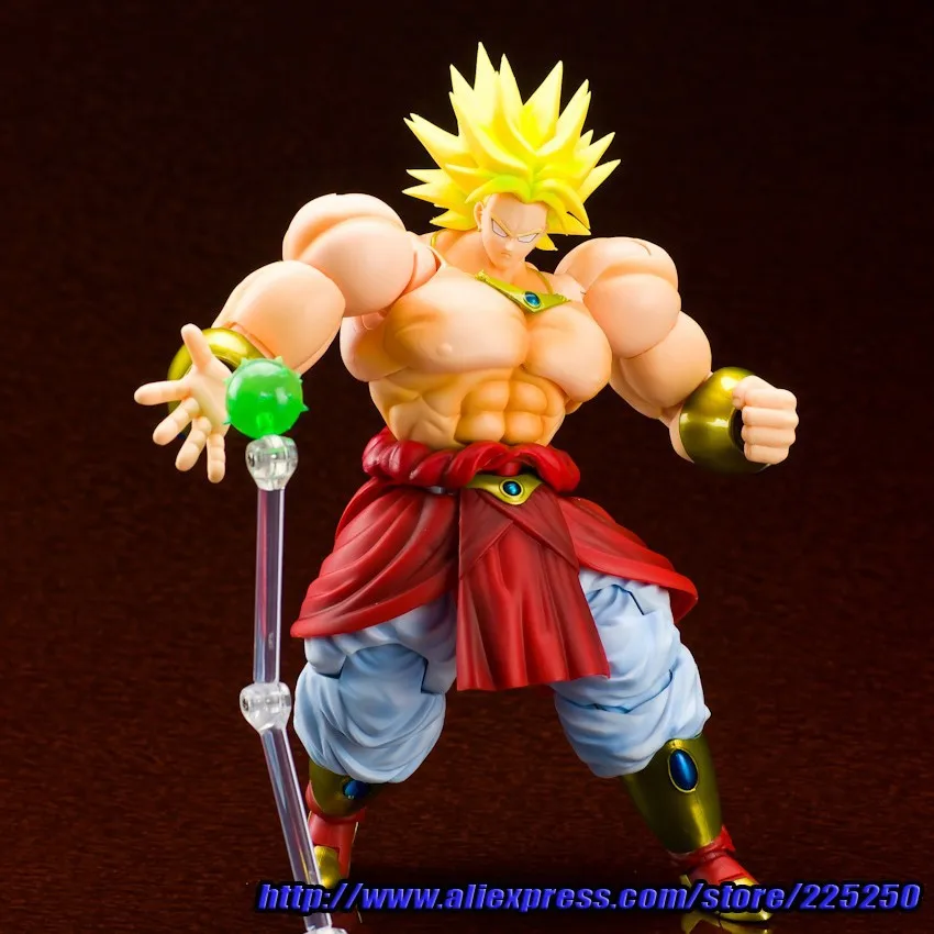 DRAGONBALL Dragon Ball Z/Kai Original BANDAI Tamashii Nations S. H. Figuarts/SHF эксклюзивная фигурка-Broly Super Saiyan