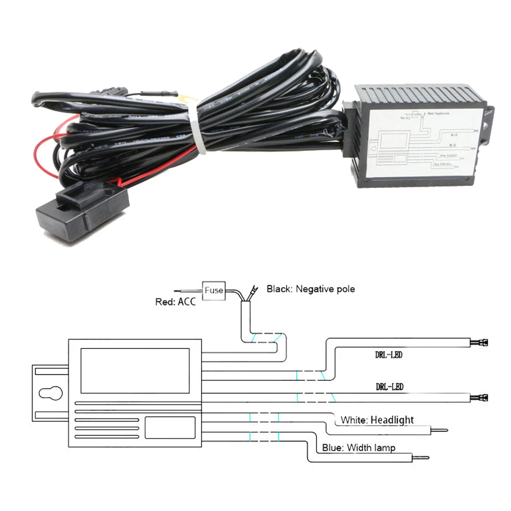 1pcs drl controller auto car led daytime running light drl 1pcs drl controller auto car led daytime running light drl