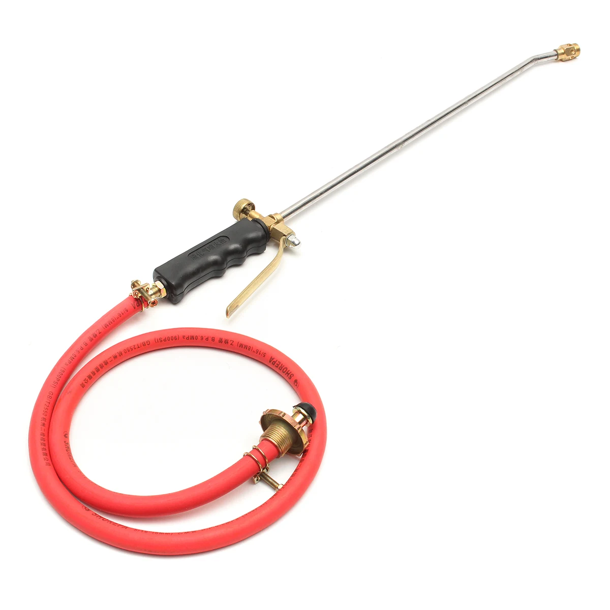 

Long Arm Gas Burner Heating Torch Ignition Hose Regulator Brazing Welding Soldering Tool Outdoor Camping Picnic BBQ Equipment