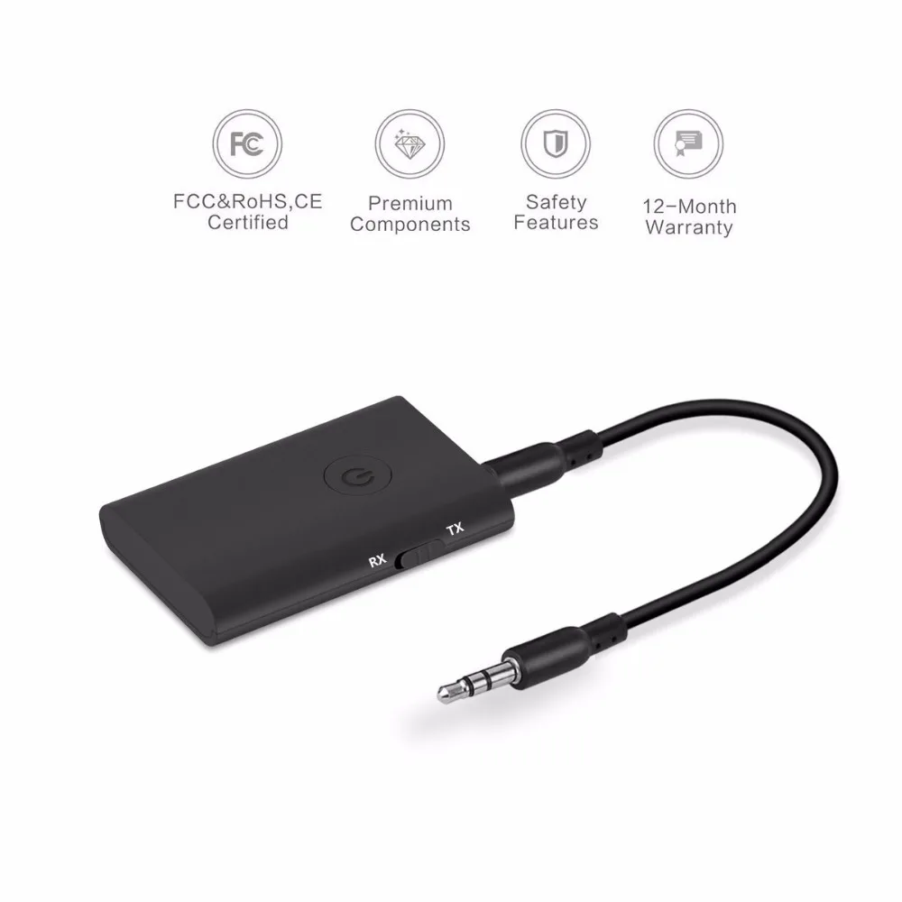 Binyeae Bluetooth Aptx low latency CSR8670 Music Transmitter font b Receiver b font mini A2DP Wireless
