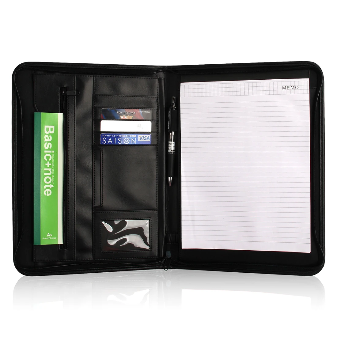 

A4 Zipped Multifunction Business Folder
