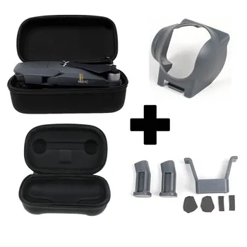 

Portable Carrying bag for DJI Mavic Pro Drone Body and Remote Controller with Landing Gear + Camera Lens Sun Hood Sunshade