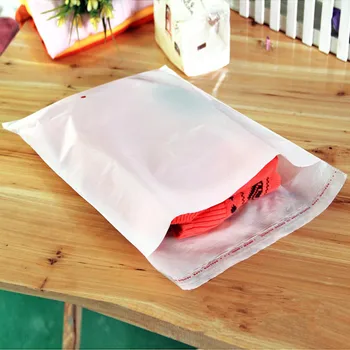 

Wholesale Milk White Self Adhesive Poly Bag Household Travel Package Bag Socks Underwear Clothing Self-Adhesive Packaging Bags