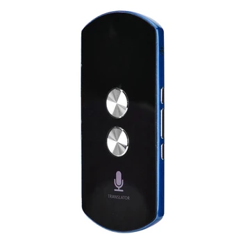 

Smart Translator 42 Language Translation For Bluetooth 4G Wifi Interpreter Device For Global Business And Travel Blue