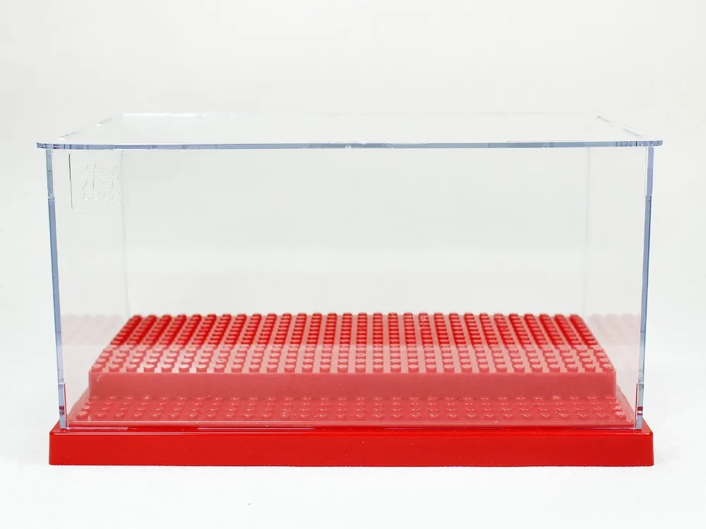 

Lele 79150 Figures Deluxe Acrylic Collectible Item Building Blocks Display Mini Box Display Case Bricks Legoings TOYS