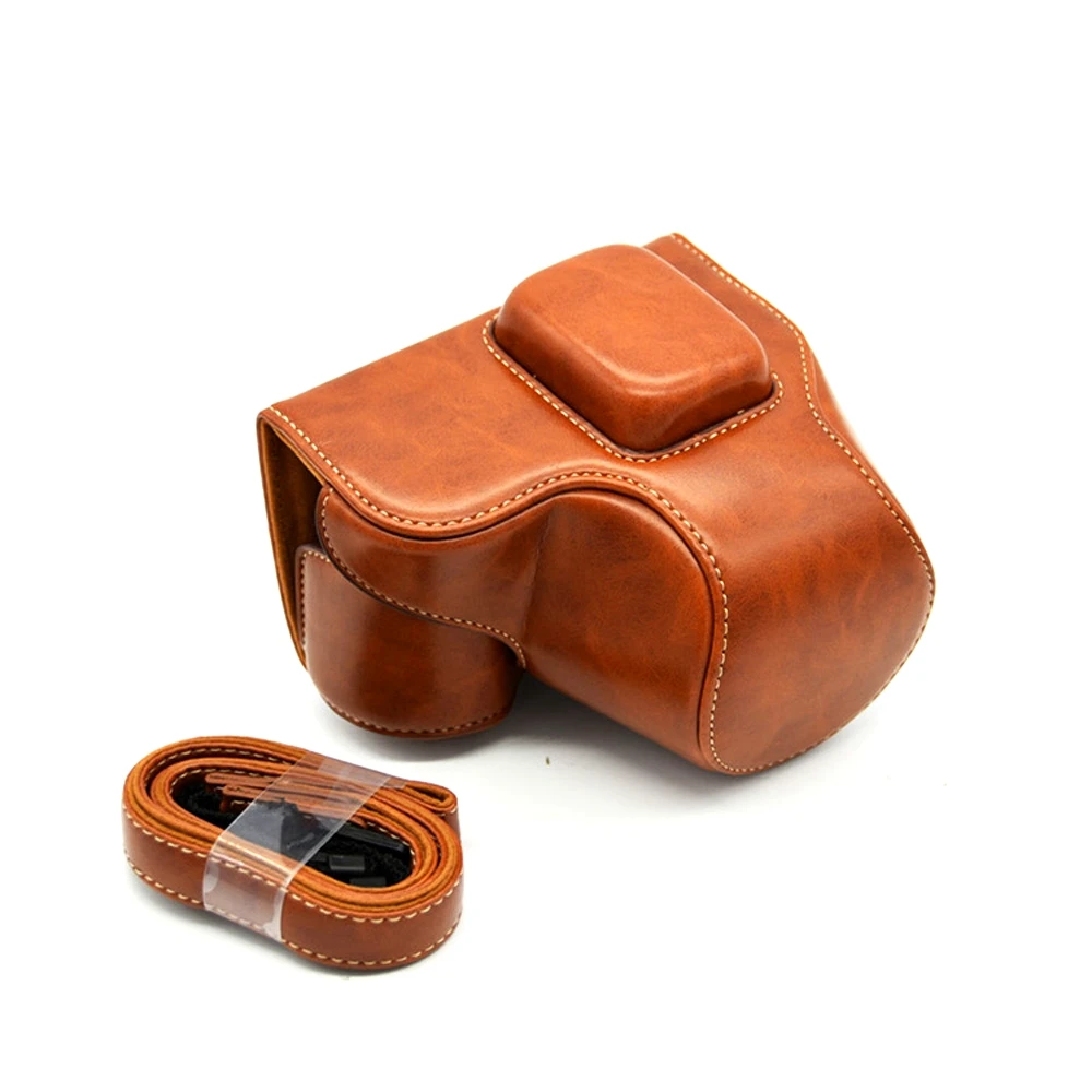 

PU Leather Camera Hard Cover Case Bag Protector for Samsung NX500 16-50mm lens 3 colors