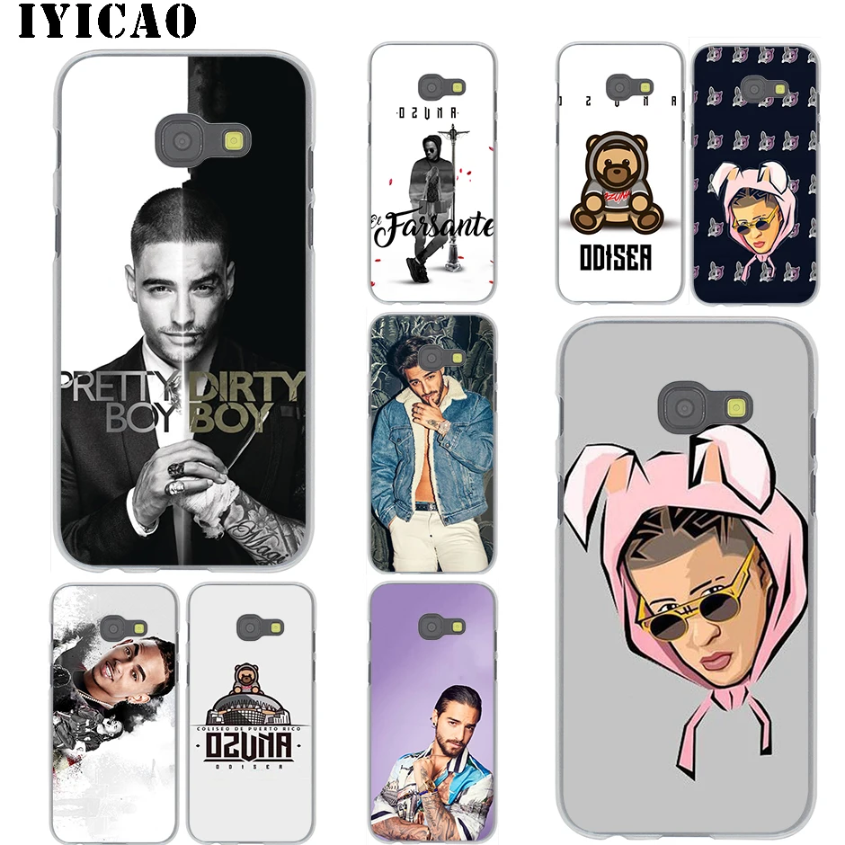 IYICAO Maluma Ozuna Hard Case for Samsung Galaxy J6 J5 J1 J2 J3 J7 2017 2016 2015 Prime US EU Version | Мобильные телефоны и