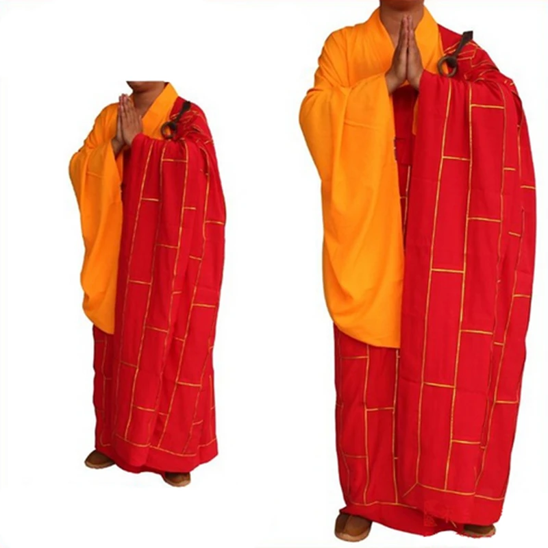 高品質仏教プノンペンのプノンペンサフラン僧侶のローブショールnanman取るローブ服送料無料 Clothing Clothing Free Shipping Aliexpress