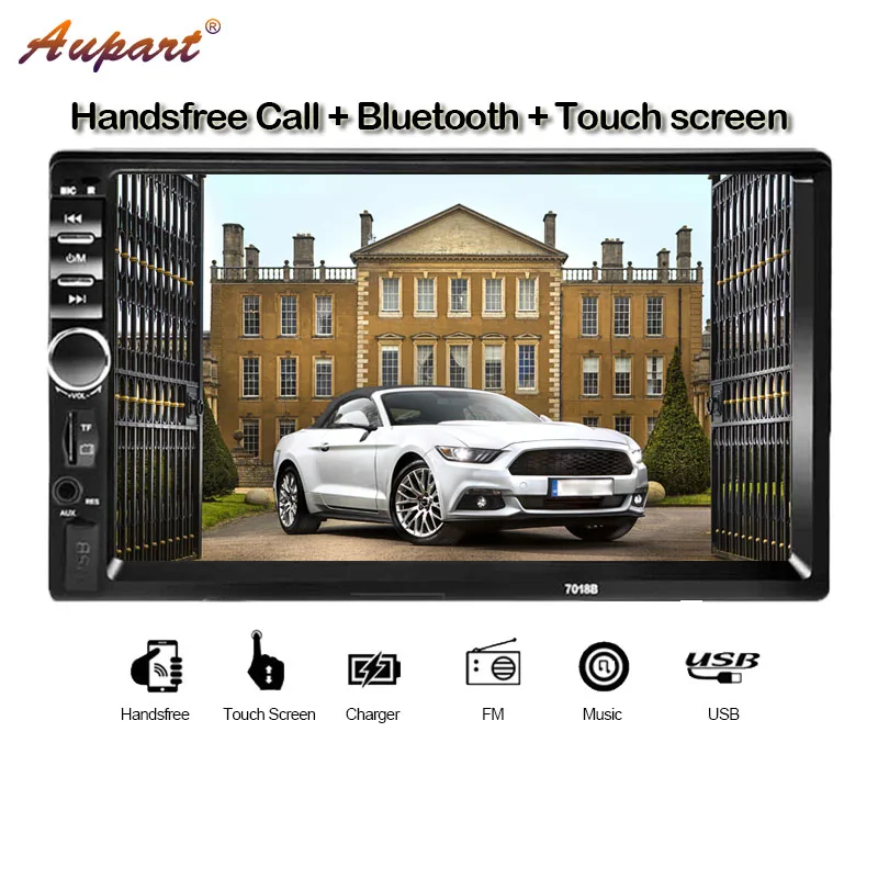 

car multimedia 2 Din car radio 2din autoradio auto radios Touch Screen stereo rear view camera Steer wheel controls mirror link