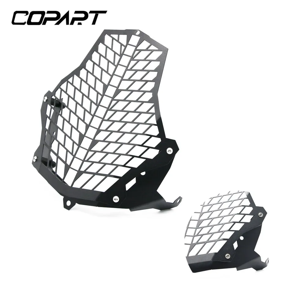 Для KTM 1290 1190 1090 1050 Super Adventure мотоцикл CNC алюминиевая решетка для фар Защитная крышка