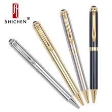 Shichen A025 хороший дизайн металлическая шариковая ручка 0,7 мм, 1,0 мм Заправка для офисной школы или подарочная ручка в деловом стиле