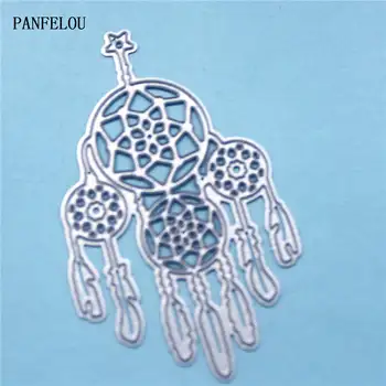 

PANFELOU Metal craft Combined dream catcher paper die cutting dies for Scrapbooking/DIY Christmas wedding Halloween cards