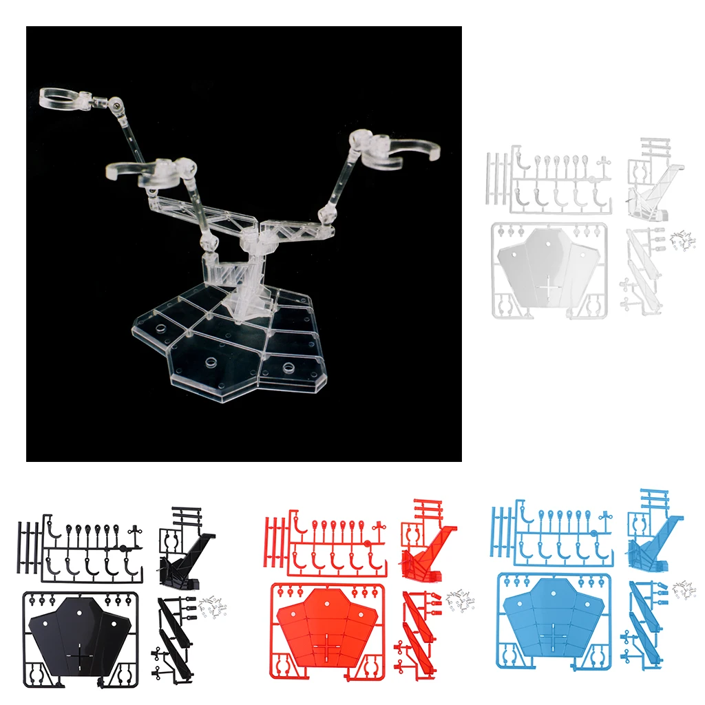 Универсальный Поддержка стойки Рисунок Модель Стенд Кронштейн Держатель для HG RG робот Saint Seiya Myth cloth Soul Gundam