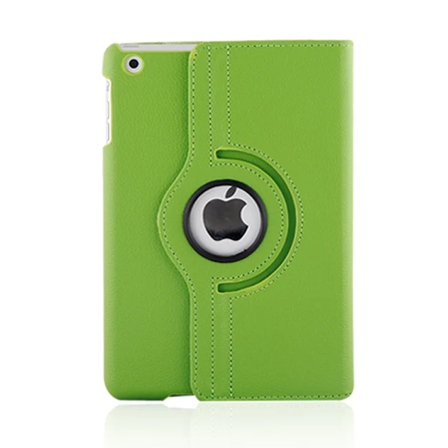 Для ipad Mini1/2/3 планшет чехол 360 градусов вращающийся стенд флип-чехол-книжка Экран Защитная крышка для ipad Mini 2/ipad Mini 3 - Цвет: Green
