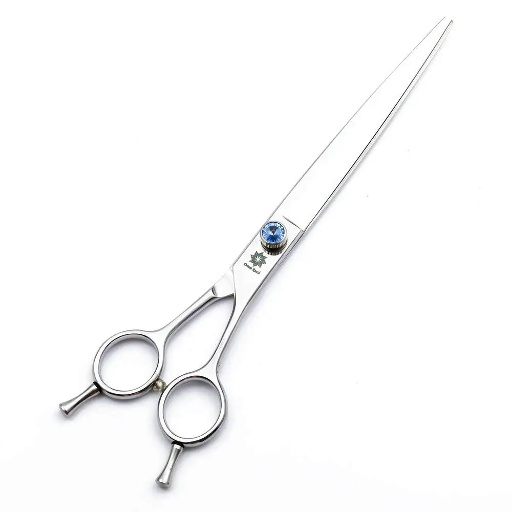 Professional Twin Tail Dog Cutting Scissors Straight Shears 8.0