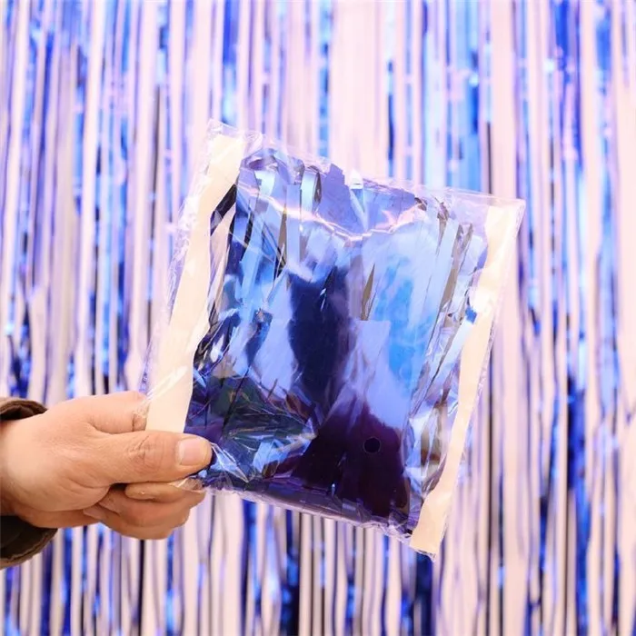 Blue-Foil-Curtain-Backdrop