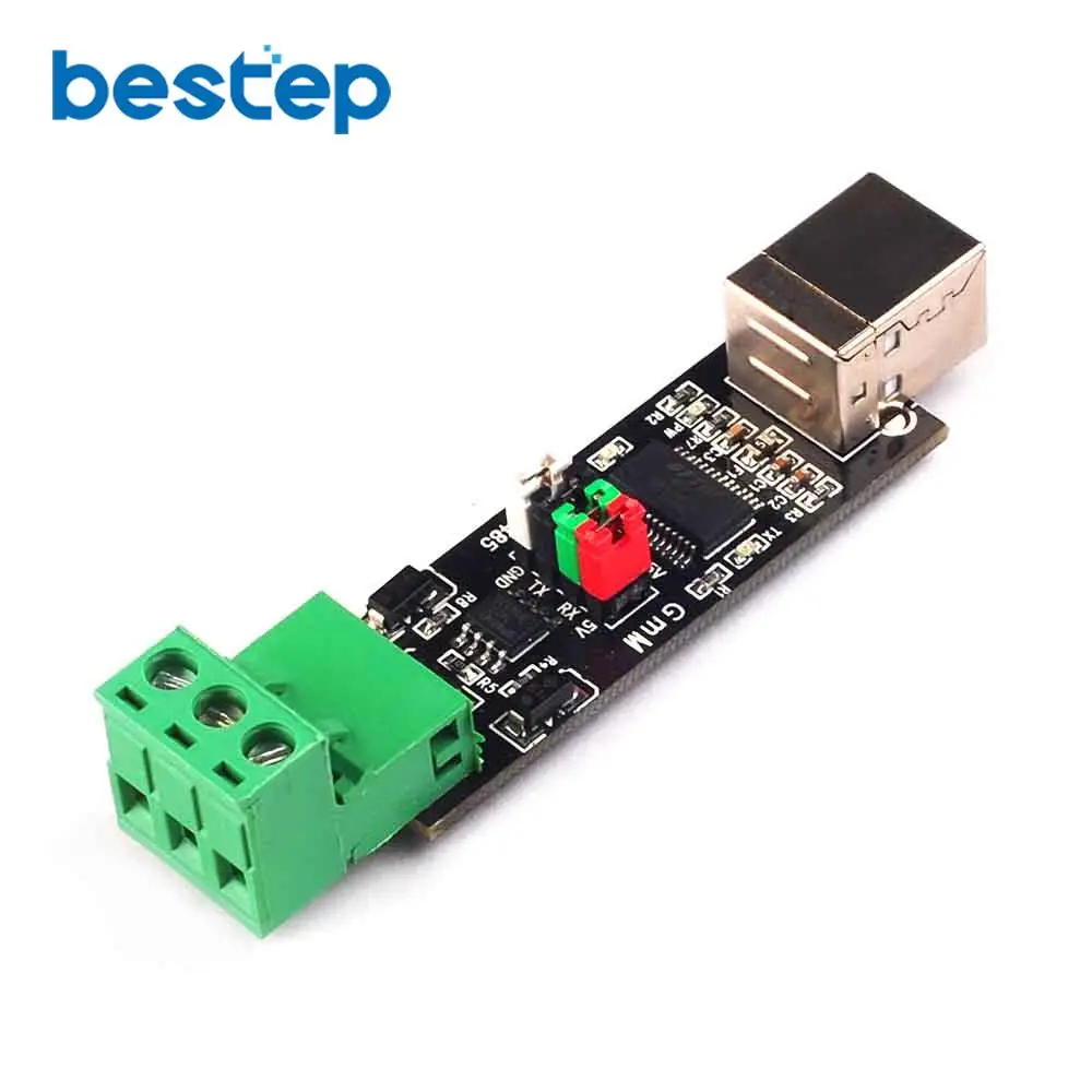 

Double Protection USB to 485 Module FT232 Chip USB to TTL/RS485 Double Function USB 2.0 to TTL RS485 Serial Converter Adapter