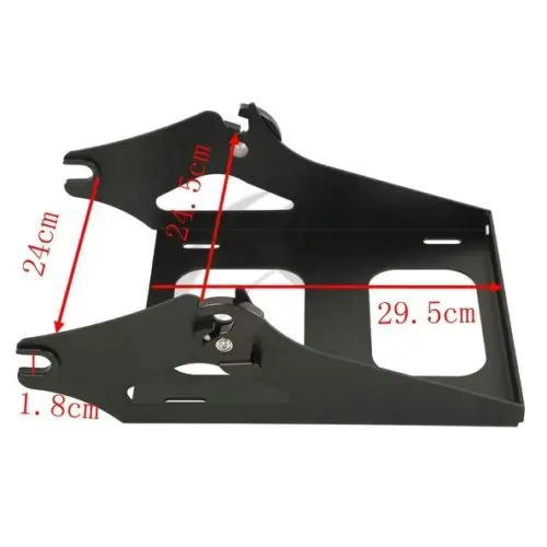 Motorcycle Detachable Two Up Pack Rack For Harley Tour Pak Road King Street Glide Road Glide Classic 2014- Carrier