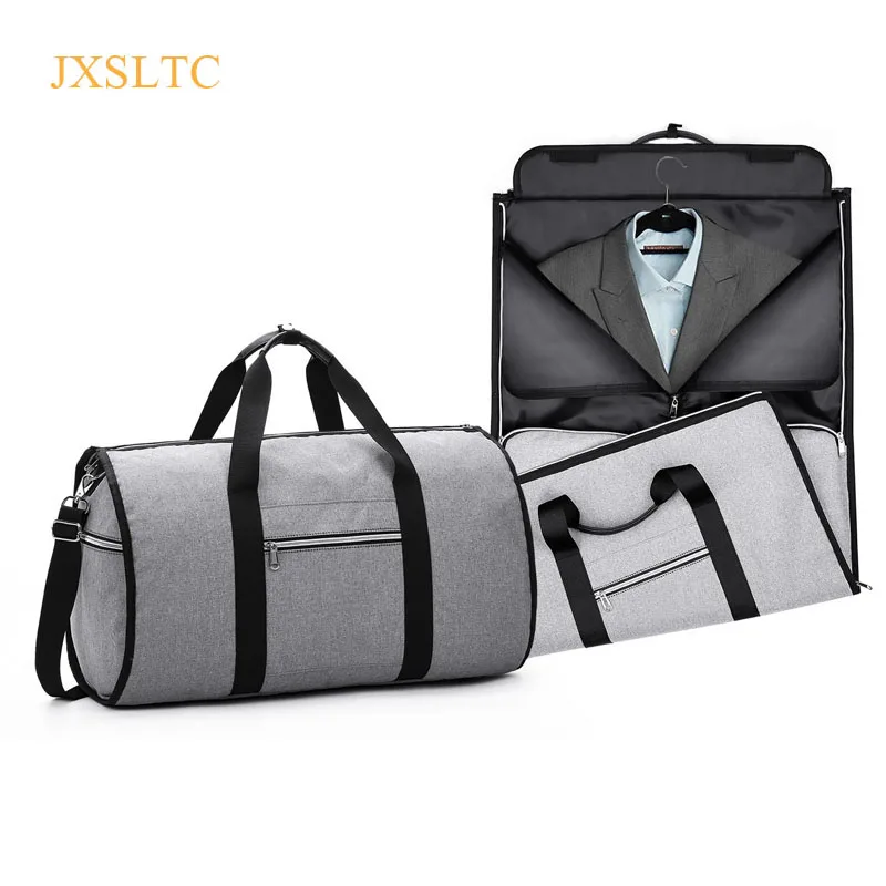 JXSLTC الرجال السفر أكياس لرفع الدعوى طوي حقائب مقاومة للماء اليد الأمتعة سفر الأعمال حقيبة ظهر قطنية 5 نجوم نهاية الأسبوع الأمتعة حقيبة