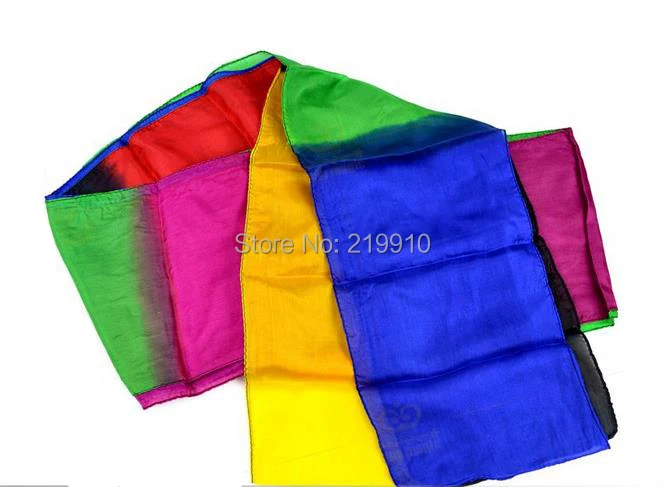 

Free Shipping Colorful Long Silk (16x500cm) --Magic Trick, Fun Magic, Party Magic.