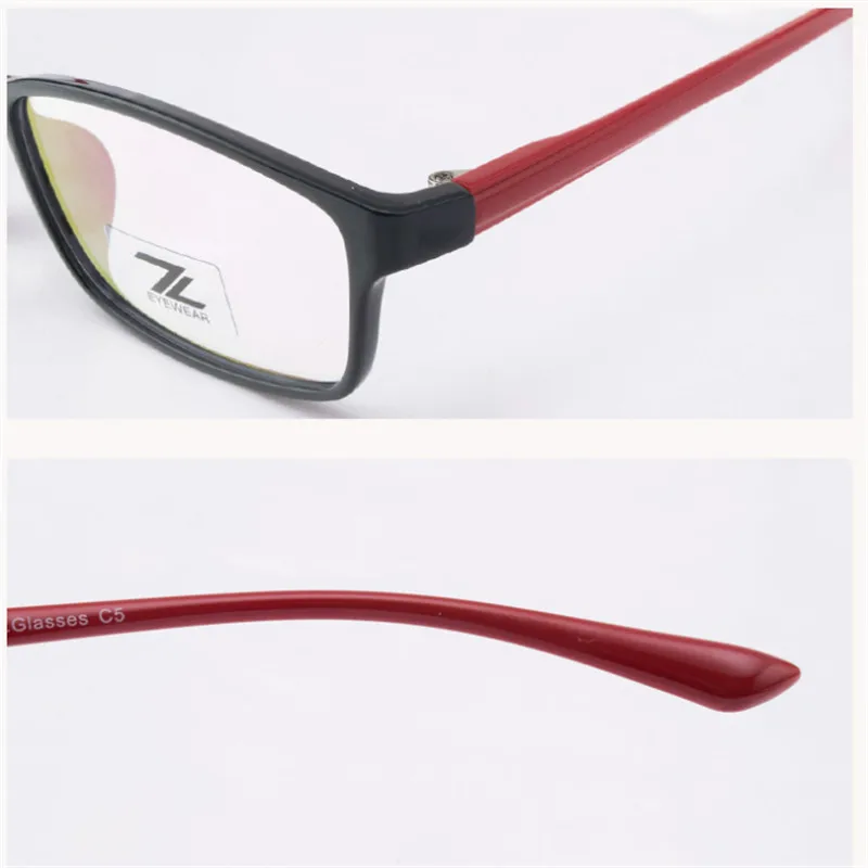 Дизайнерский бренд качество TR90 очки по рецепту очки для мужчин и женщин очки Сверхлегкая рама и тонкую ногу очки 022