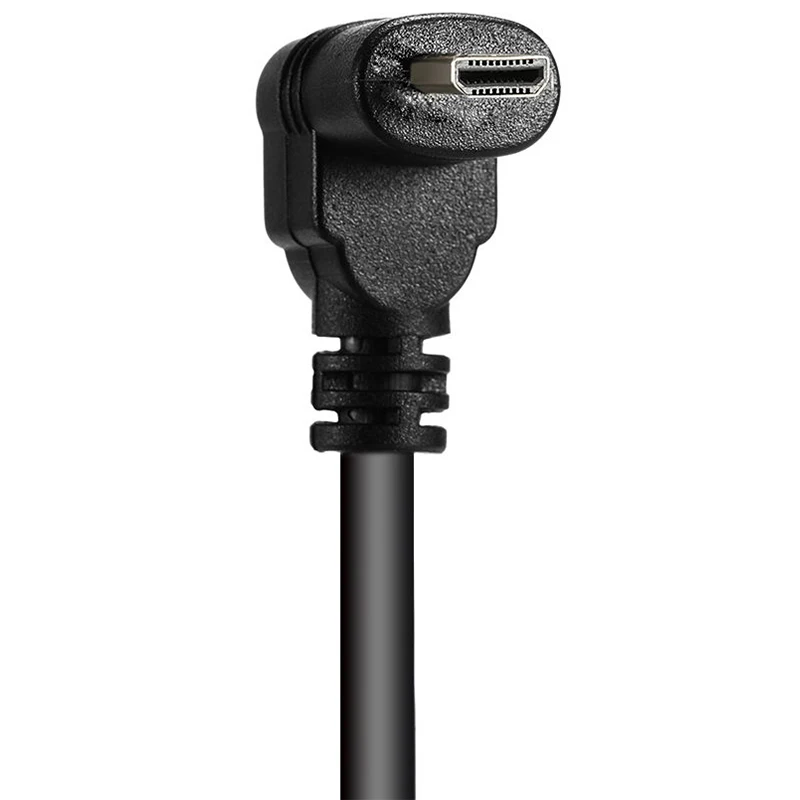 50 см Micro HDMI Прямоугольный штекер (90 градусов) Поддержка 4k|Кабели HDMI| |
