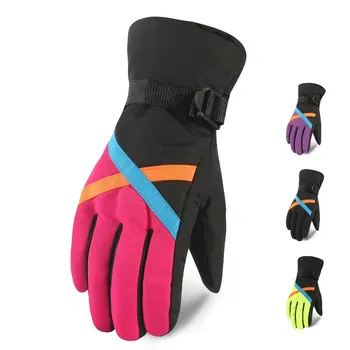 

Windproof Ski Gloves Ladies' Warm Cold Proof Outdoor Riding Gloves Sports Waterproof Winter Gloves