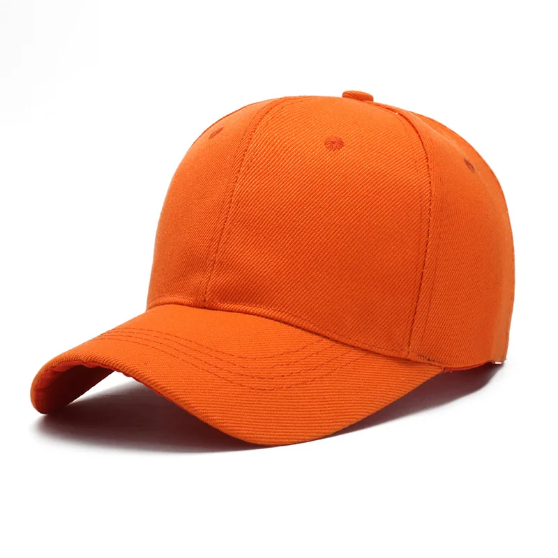 Модная мужская и женская кепка для гольфа, бейсболка, хлопковая Защита от солнца, бейсболка, кепка, кепка, бейсболка в стиле хип-хоп, Волшебная Регулируемая Кепка P1 - Цвет: Оранжевый