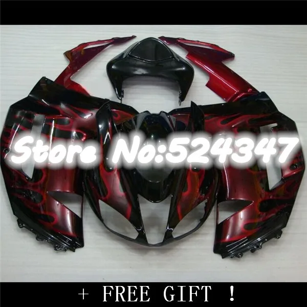 B Motorcycle Fairing kit for KAWASAKI Ninja ZX6R 07 08 ZX6R 636 2007
