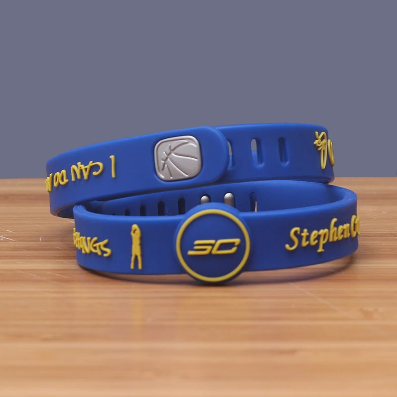 Adjustable Bracelet NBAStar Stephen Curry Bracelet Popular Silicone