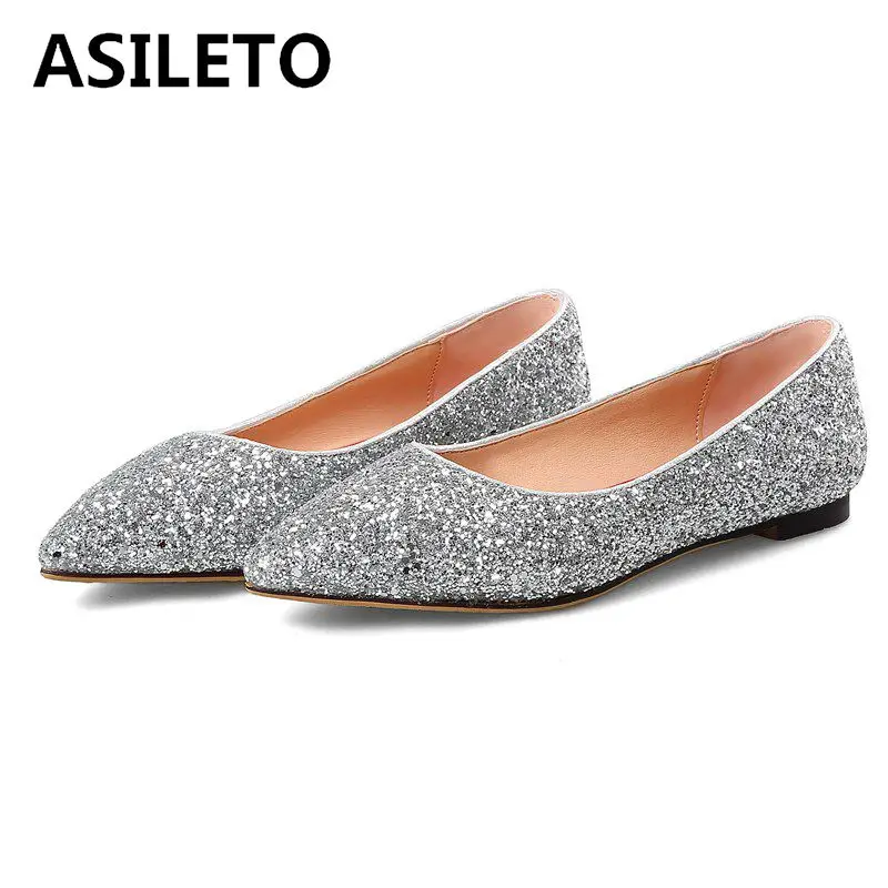pointed bridal flats