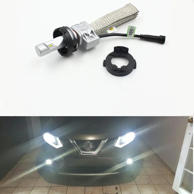 Rockeybright H7 автомобильный адаптер фар для KIA Carens Hyundai Mistra светодиодный держатель