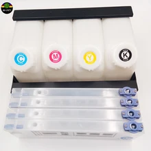 Eco solvent printer roland Mimaki JV33 bulk ink system for JV33 JV5 JV3 TS3 4+4 (4 cartridge 220ml+ 4 bottles )