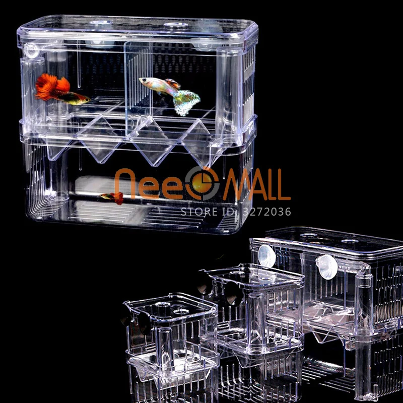 

Chihiros Acrylic Suspending Hatch Baby Fish Box For Aquarium Guppy Betta Fishes Breeding Box Seperation Box Breed