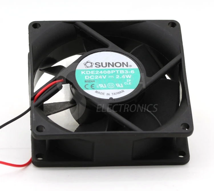 Осевой вентилятор охлаждения для сервера Sunon KDE2408PTB3 6 80 мм 8 см постоянный ток 24 в 2 4