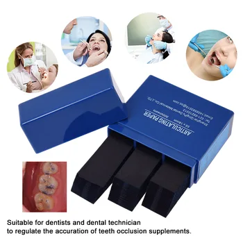 

300 Sheet/Box 55*18mm Dental Articulating Paper Strips Dental Lab Products Tool Oral Teeth Care Whitening Material Red/Blue