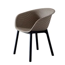 Modern Casual Plastic Chair China PP Injection Molding Process Restaurant Suitable for Dining Chair Bedroom Study Office Chair
