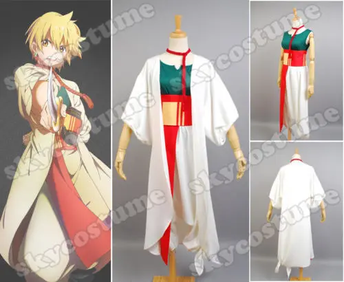 Magi :The Labyrinth of Magic Alibaba Saluja Cosplay Costume Uniform Halloween costume Custom Made Magi :The Labyrinth of Magic Alibaba Saluja Cosplay Costume Uniform Halloween costume Custom Made