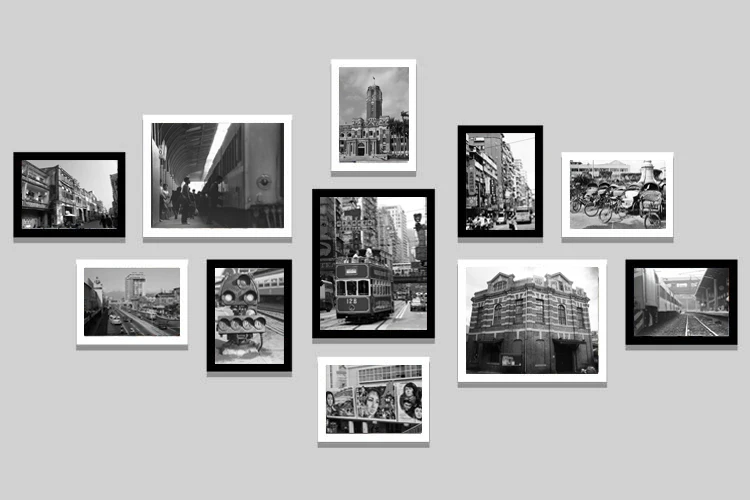 Taiwan Clic Black And White Photo Wall Wood Frame Building Street Taiwan Clic Black And White Photo Wall Wood Frame Building Street Paintings Decorative Painting Restaurant Office Draw On Aliexpress Alibaba