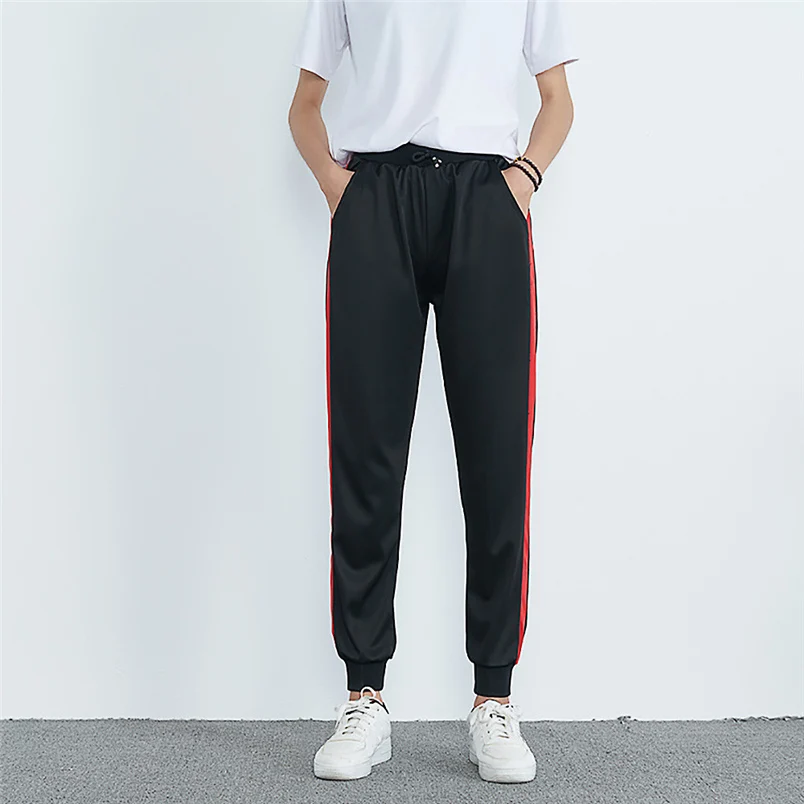 2018 Fashion Harem Pants Womens Autumn Casual Striped Hot Sale Sports Outwear Pants Hip Hop Pants Jogger Long Trousers F#S05 (8)