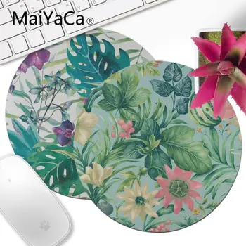 

MaiYaCa Tropical Garden Beautiful Anime Mouse Mat 200x200mm 220x220mm Round Mouse Pad