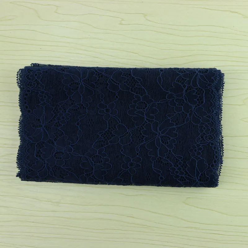 

18cm width elastic lace sewing ribbon guipure lace trim or fabric warp knitting DIY Garment Accessories free shipping