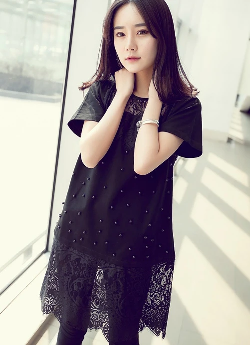 cute black plus size tops