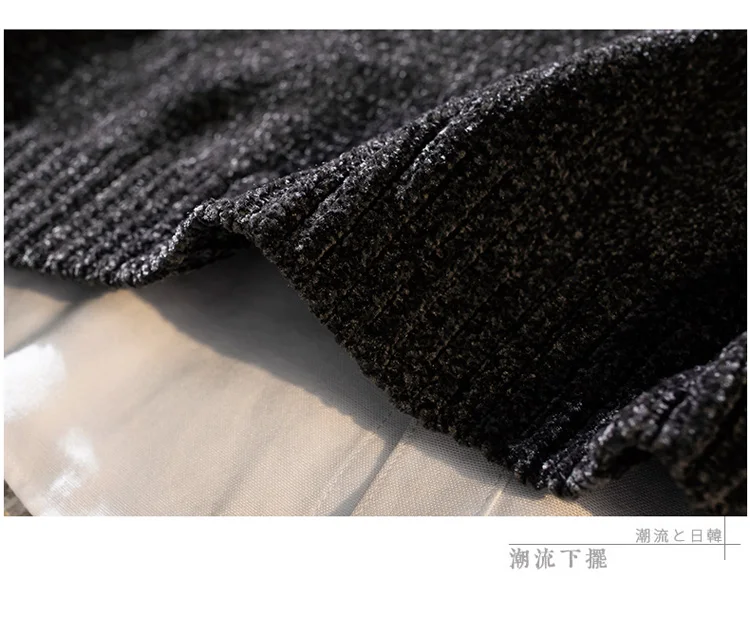Новое зимнее поступление толстый теплый свитер с высоким воротом мужской Повседневный пуловер мужской длинный рукав тонкий крой мужские Рождественские свитера
