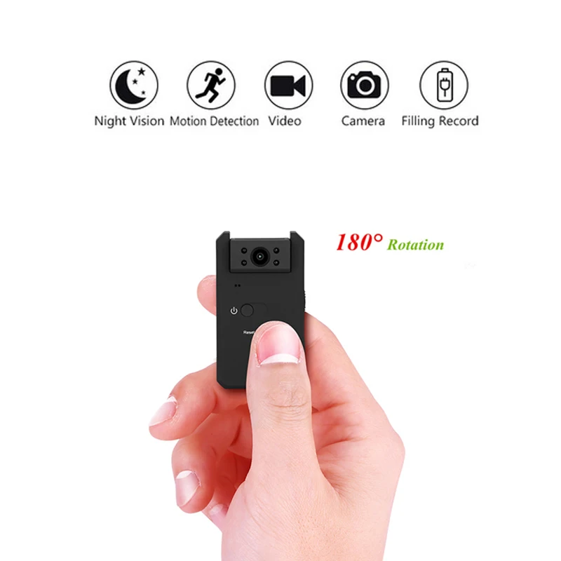 

MD90 Full HD 1080P Secret Camera IR Night Vision Mini Camera Motion Detection Mini DVR Digital Small DV Video Camera Espion