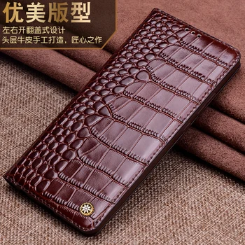 

Genuine Flip Case For VIVO X21 X 21 Leather Full Protection Cell Phone Cover For VIVO X21 X 21 Genuine Leather Case