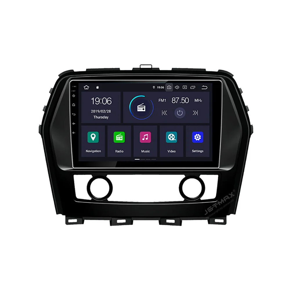 Flash Deal JSTMAX 10.2" Android 9.0 Car GPS Radio Player for Nissan cima Infiniti Q45 2016 2017  with 4GB+64GB Stereo Multimedia player 0